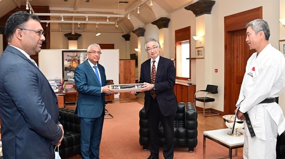 The Ambassador of Japan, Mr Shuichiro Kawaguchi 